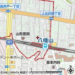 中国上海料理 佳燕周辺の地図