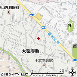 東京都八王子市大楽寺町531周辺の地図