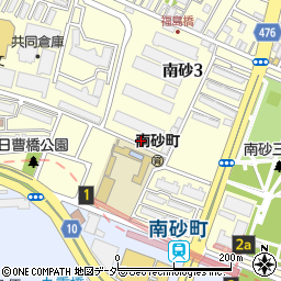 岡田製麺所周辺の地図