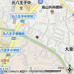 東京都八王子市大楽寺町435周辺の地図