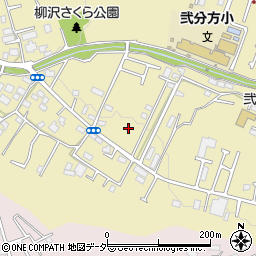 東京都八王子市弐分方町553周辺の地図