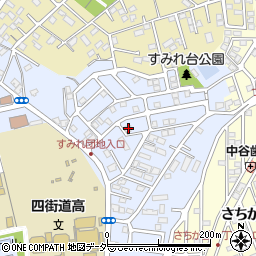 千葉県四街道市鹿渡884-4周辺の地図