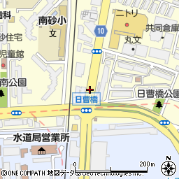 日曹橋周辺の地図