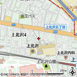 横川畳店周辺の地図