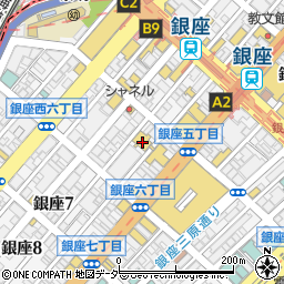 東京都中央区銀座6丁目8-5周辺の地図