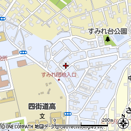 千葉県四街道市鹿渡865-28周辺の地図