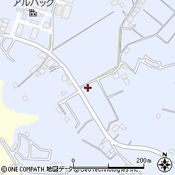 千葉県山武市横田526周辺の地図