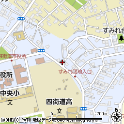 千葉県四街道市鹿渡894-6周辺の地図