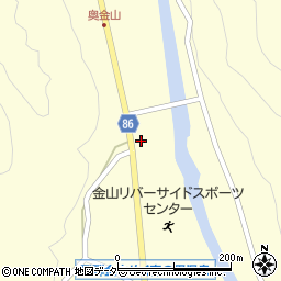 岐阜県下呂市金山町金山700-1周辺の地図