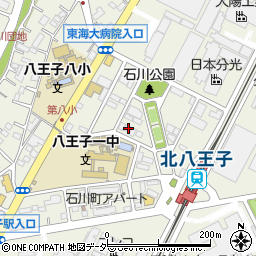 東京都八王子市石川町2963周辺の地図