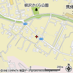 東京都八王子市弐分方町575-3周辺の地図