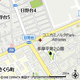 小柳ペイント株式会社　八王子支店周辺の地図