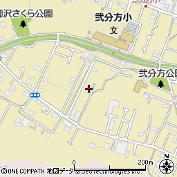 東京都八王子市弐分方町561周辺の地図