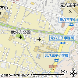 東京都八王子市弐分方町795-3周辺の地図