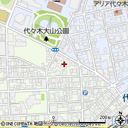 東京都渋谷区大山町40周辺の地図