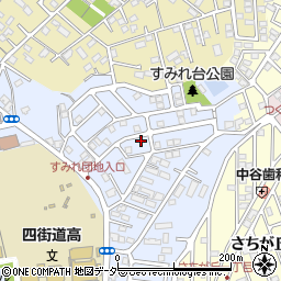 千葉県四街道市鹿渡884-7周辺の地図