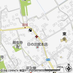 千葉県匝瑳市野手1645-1周辺の地図