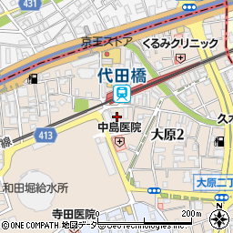ステーションプラザ代田橋周辺の地図