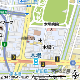 木場岡本ビル周辺の地図