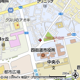 千葉県四街道市鹿渡933-65周辺の地図