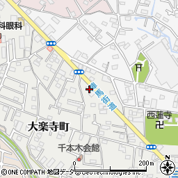 東京都八王子市大楽寺町540周辺の地図