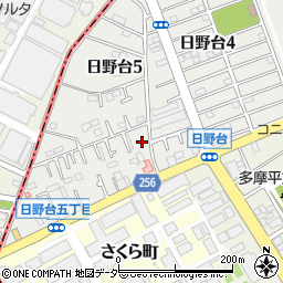 上田薬局日野台店周辺の地図