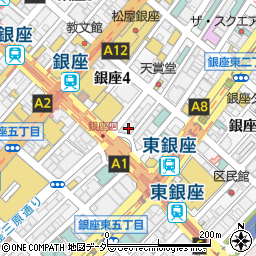 東京都中央区銀座4丁目8-10周辺の地図