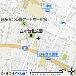 シルク南参道Ｒ周辺の地図