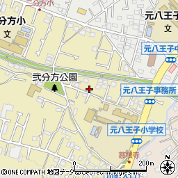 東京都八王子市弐分方町797-2周辺の地図