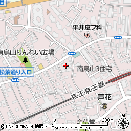 東京都世田谷区南烏山4丁目2周辺の地図