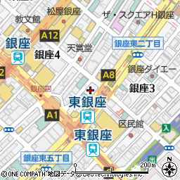 株式会社南日本新聞社　東京支社周辺の地図