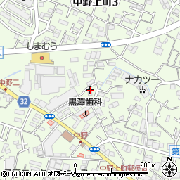 東京都八王子市中野上町周辺の地図