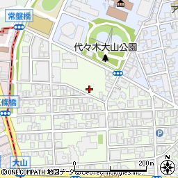 東京都渋谷区大山町29周辺の地図