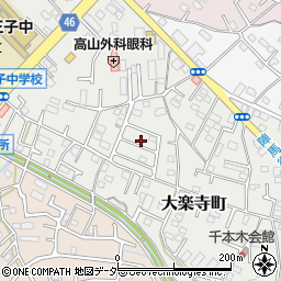 東京都八王子市大楽寺町456周辺の地図