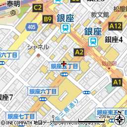 スターバックスコーヒー 銀座EXITMELSA店周辺の地図