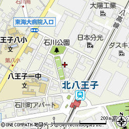 東京都八王子市石川町2961周辺の地図