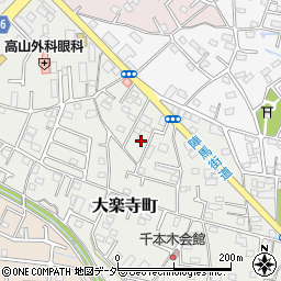 東京都八王子市大楽寺町519周辺の地図