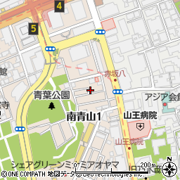 東京都港区南青山1丁目8-6周辺の地図