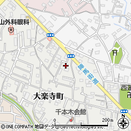 東京都八王子市大楽寺町517周辺の地図