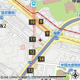 横関ビル周辺の地図