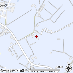 千葉県山武市横田535周辺の地図