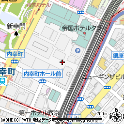 東京都千代田区内幸町周辺の地図