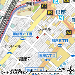 Gucci Osteria da Massimo Bottura Tokyo周辺の地図