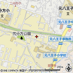 東京都八王子市弐分方町797-1周辺の地図