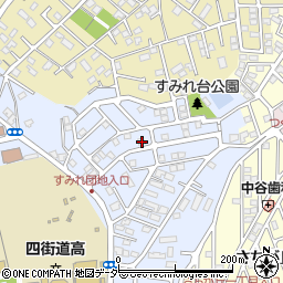 千葉県四街道市鹿渡865-34周辺の地図