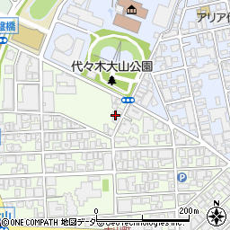 東京都渋谷区大山町32周辺の地図