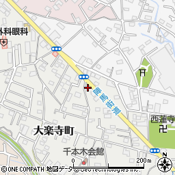 東京都八王子市大楽寺町535周辺の地図