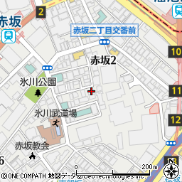 クラッシィスイート赤坂周辺の地図