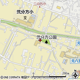 東京都八王子市弐分方町745周辺の地図