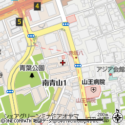 東京都港区南青山1丁目8-5周辺の地図